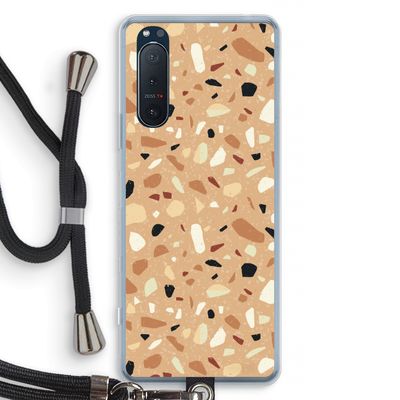 Terrazzo N°17: Sony Xperia 5 II Transparant Hoesje met koord