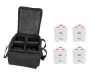 EUROLITE Set 4x AKKU TL-3 TCL white + SB-4 Soft Bag - thumbnail