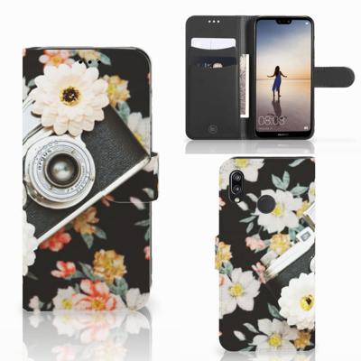 Huawei P20 Lite | Telefoonhoesje met foto | Vintage Camera Huawei P20 Lite | Telefoonhoesje met foto | Vintage Camera