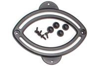 Ortlieb Reserveonderdeel Elliptische rail Haak QL2 - Zwart
