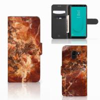 Samsung Galaxy J6 2018 | Bookcase | Marmer Bruin