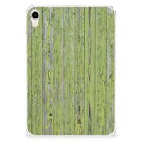 Apple iPad mini 6 (2021) Silicone Tablet Hoes Green Wood