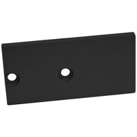 Barthelme 62399536_9005 BARdolino Muro Eindkappen-set Aluminium (l x b x h) 2 x 18.4 x 37.3 mm 2 stuk(s) - thumbnail