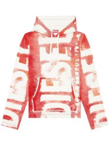 Diesel hoodie S-Giny-Hood en coton - Rouge