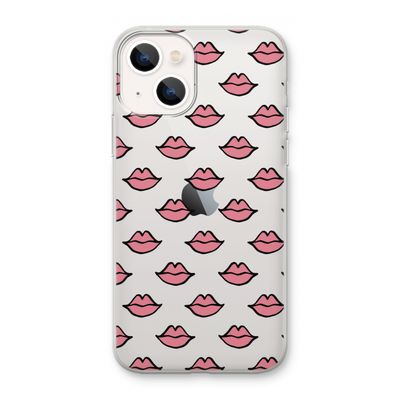 Lipjes: iPhone 13 mini Transparant Hoesje
