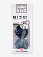 Set van 2 BIBS Colour-fopspenen, maat 2 van 6 tot 18 maanden diepblauw + petrolblauw - thumbnail