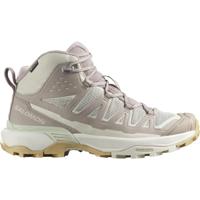 Salomon X Ultra 360 Edge Mid GTX Hoge Wandelschoen Dames Rainy Day/Etherea/Canary Green 7,5