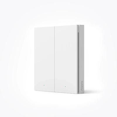 Aqara Smart Wall Switch H1 - geen neutrale draad - dubbele schakelaar