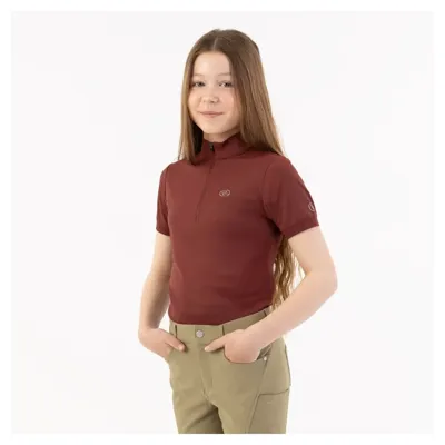 BR Eevolv Kady Half Zipp Shirt bordeaux maat:152