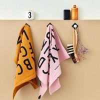 Design Letters - Classic Tea Towel - Honey ( 10503000HONEY) - thumbnail