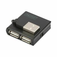 USB-HUB Digitus DA-70217 Zwart