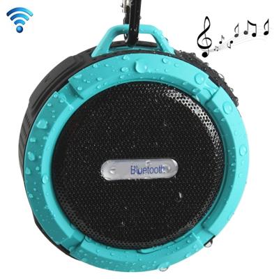 C6 Waterdichte OpenluchtSpreker Bluetooth afzuigen ter ondersteuning van Handsfree(Blue)