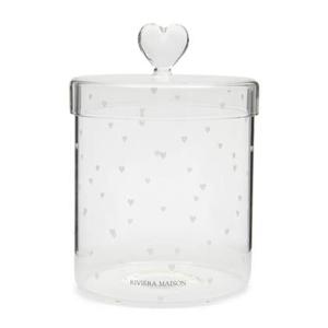 Riviera Maison - Sweets Heart Storage Jar - Transparant