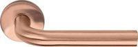 Deurkruk BASICS LB3-19 EN1906/3 geveerd op rozet - PVD mat brons
