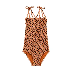 Beachlife Leopard Spots badpak meisjes