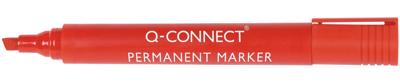 Q-CONNECT permanente marker, 2-5 mm, schuine punt, rood
