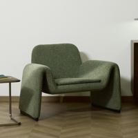 Kave Home Fauteuil 'Melvia' Chenille, kleur Groen Kave Home Fauteuil 'Melvia' Chenille, kleur Groen