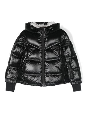 Moncler Enfant doudoune à capuche - Noir