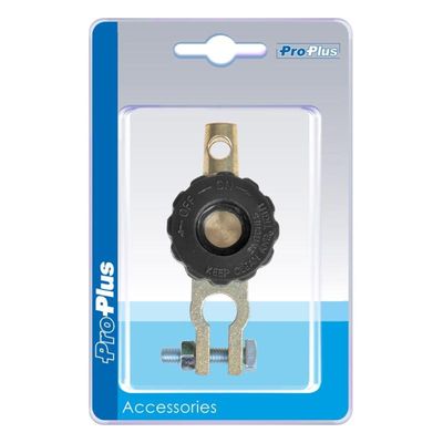 Pro+ Accupoolklem min (-) pool - 12,5 mm. met Stroomonderbreker