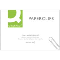 Q-CONNECT papierklemmen, 77 mm, doos van 100 stuks