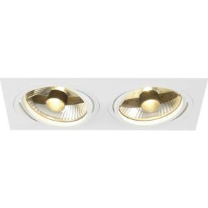 SLV 113841 New Tria 1 Inbouwlamp Halogeen, LED GU10 150 W Wit (mat)