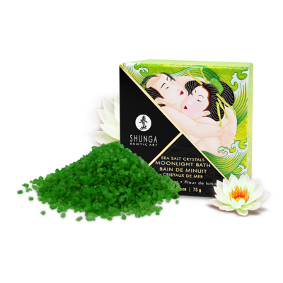 Shunga Mini Oriental Crystals Badzout - Lotus Bloem - 2,65 oz / 75 gr