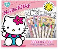 Intro Hello kitty 23 delige kleurset met wasco stiften