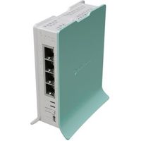 Mikrotik hAP draadloze router Gigabit Ethernet Single-band (2.4 GHz) Groen, Wit