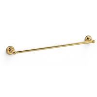Handdoek houder Clasic | Wandmontage | 60 cm | Enkel houder | 24k Goud glans