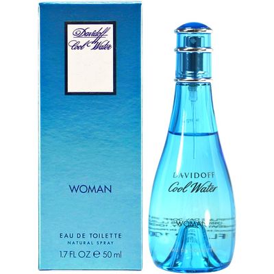 Cool Water Woman eau de toilette, 50 ml