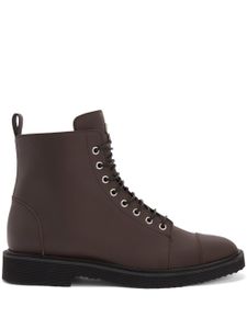 Giuseppe Zanotti bottines Chris en cuir - Marron