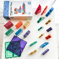 Learn & Grow Toys Magnetische Tegels Base Pack - 64 stuks