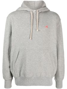 Autry hoodie en coton à patch logo - Gris