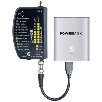 Schwaiger Sat Finder HD + Powerbank SAT finder
