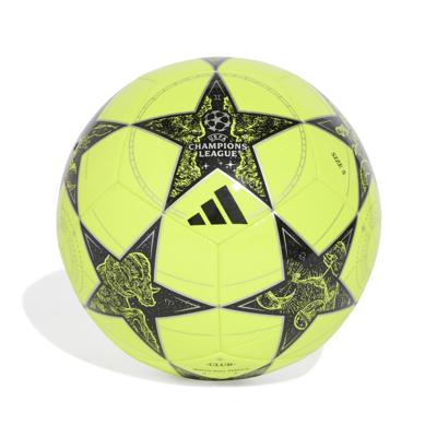adidas UEFA Champions League Club Voetbal Maat 5 2025-2026 Geel Zwart Zilver