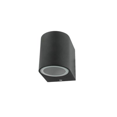 Wandlamp LED 1x3Watt ZWART 230Volt IP44 dimbaar