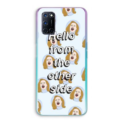 Hello: Oppo A72 Transparant Hoesje