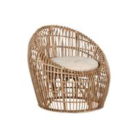 Trädgårdsstol Home ESPRIT Bamboe Rotan 70 x 70 x 74 cm