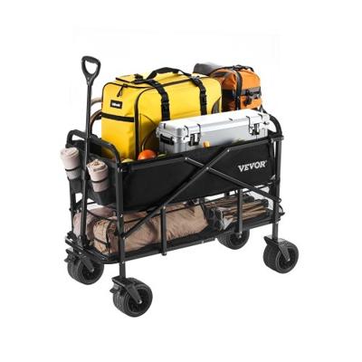 VEVOR Dubbeldekker Opvouwbare Wagen 300L en 204kg Zware Opvouwbare Wagen
