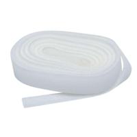 Leen Bakker - Klittenband Velours 20 Mm 280 Cm - Polyester - Wit