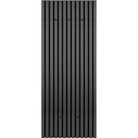 Kapstok Wandgarderobe Antraciet MDF 50x125cm