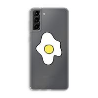 Spiegelei: Samsung Galaxy S21 Plus Transparant Hoesje