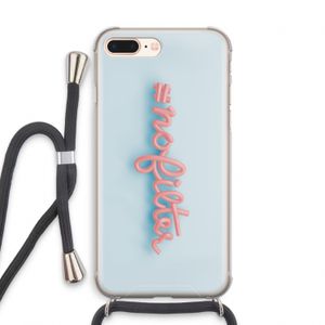 #nofilter: iPhone 8 Plus Transparant Hoesje met koord