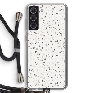 Terrazzo N°14: Samsung Galaxy S21 FE Transparant Hoesje met koord