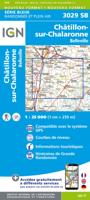 Wandelkaart - Topografische kaart 3029 SB - Serie Bleue Châtillon-sur-Chalaronne - Belleville | IGN - Institut Géographique National