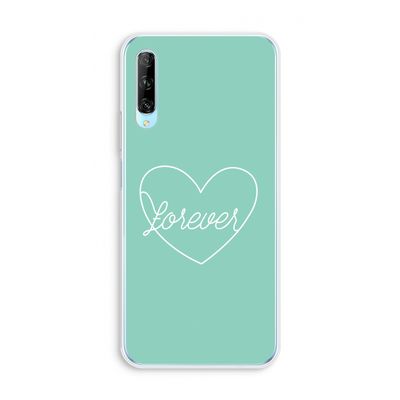 Forever heart pastel: Huawei P Smart Pro Transparant Hoesje