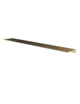 Hotbath &More Planchet 80 cm inclusief bevestigings rails Geborsteld messing PVD