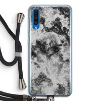Onweer: Samsung Galaxy A50 Transparant Hoesje met koord