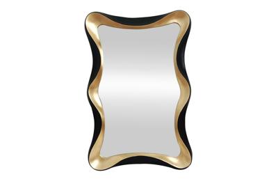 Wandspiegel ALICE 120 cm zwart goud - 48188