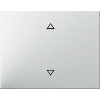 14057109  - Cover plate for switch/push button white 14057109 - thumbnail